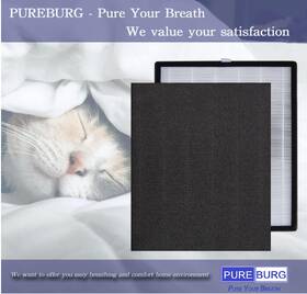 Epi-328 Pureberg Filter Compatible Colzer Air Purifier Domccy Ns-320 H13 Hepa 4 Activat