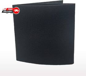 Purebug 313048934931 1-pack Cut-to-fit Carbon Pad 16 X 48 Inches For Air Filters Charcoal Sheet Fits
