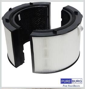 Pm10 Pureburg Pm30 2 In 1 Hepa 13 Air Purifier Cartridge For Dreame Pm20