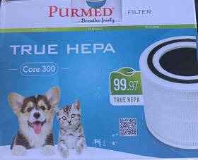 Purmed 698523217139 Generic 1pk Replacement Hepa Filters For Levoit Core 300 Rf Series Air Purifiers