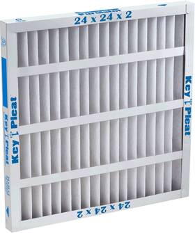 2488490 Purolator Key Pleat 20x25x2 Air Filter Box Of 12