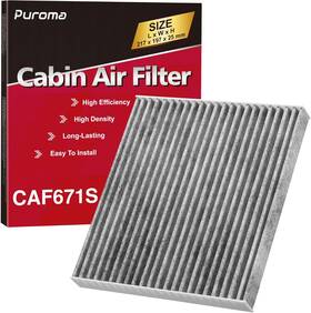 Cf11671 Puroma 840064902670 Cabin Air Filter With Activated Carbon Replacement For 6090c C