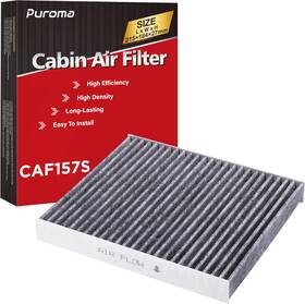Caf157s Puroma 1 Pack Cabin Air Filter With Activated Carbon Replacement For Cp157 Cf1
