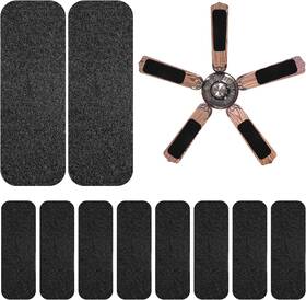 Purple Star 1n 445002854887 10 Pcs Ceiling Fan Filters For Blades- Activated Carbon Air Purifier