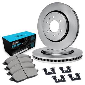 Wfwh1-68019 R1 Concepts Rear Brake Kit For 2011-2013 Infiniti Qx56 2014-2024 Qx