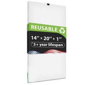 Ra1420 Reair 14x25x1 Air Filter Washable Reusable For Ac Hvac Furnace Merv 8
