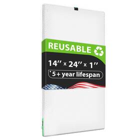 Ra1424 Reair 14x24x1 Air Filter Washable And Reusable For Ac Furnace