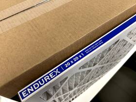 Rex10h2020116 Rensa Endurex 20x20x1 Merv 10 Pleated Air Filters. 12 Pack. Actual Size 19-1/2 X 7/8