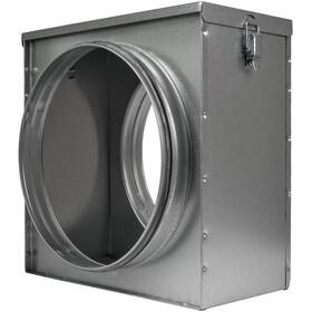 Repa Market 751038507875 10 Inch Duct Air Filter Box Galvanized Steel Inline Dryer Housing For Ro