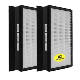 Replacement Hepa A2 Size Filter Compatible With Filtrete Room Air Purifier Set