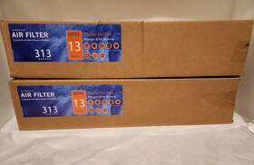 Research Products Corporation 445056183186 2-pack 313 Filter For Whole House Air Purifiers - Merv 13 20x20x4