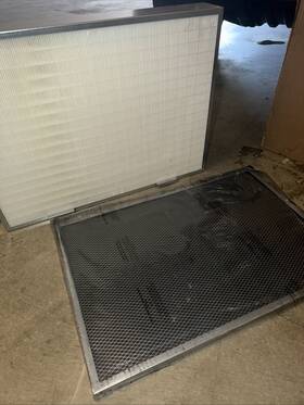 89075 Resfab Hepa And Charcoal Filter Set