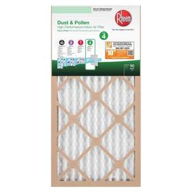 Rheem 031949488215 10 X 24 1 Basic Household Pleated - Fpr 4 Air Filter 9 Pack