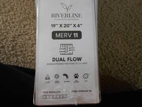 Riverline 198168873403 Dual Flow - Air Filter Replacement 19 Inch X20 X4 Merv 11 310 Model