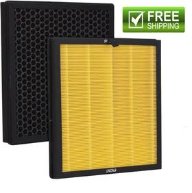 Freshdewap303 Safego Ap30304-2 2pk Ap303 Ap304 Pet Filter For Dayette And Freshdewap303/304 Air Purifier 3 Stage