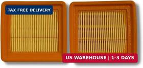 4180-141-0300 Saidico Direct 739328226716 Air Filter Part# Fits Many Stringtrimmer Models 2-pack