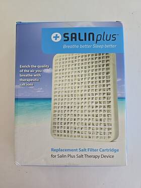 Salin Plus 609728276096 Replacement Salt Filter Cartridge New