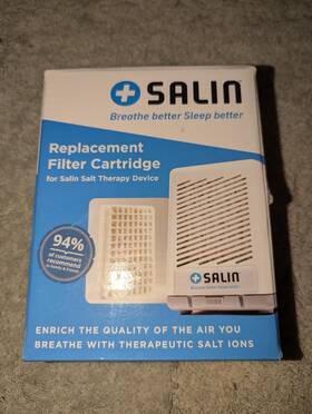 Salin Plus 609728277635 Replacement Salt Cartridge For Regular Air Filter And Purifier