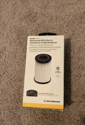 Afp2rf-fp Scosche One New Replacement Hepa Filter For Frescheair Afp2 Air Purifier