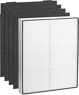 Screentronics 679529163468 Hepa Filter And 4 Pre-carbon Filters For Whirlpool Whispure Compatible Replac