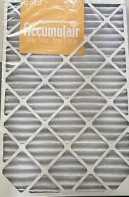 Sealed Accumulair Merv 8 Furnace Air Filter Width 17.5 In Height 27inch Qty. 2