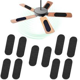 Secboo 744316682733 10pcs Ceiling Fan Filters For Blades Air Filter Activated Carbon