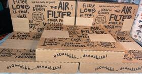 108.01140140 Second Nature Lot Of 5 New 14x14x1 Magic/ Catch Some Foldable Hvac Air Filters