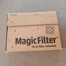 108.01160160 Second Nature / Magic Filter 16x16x1 Foldable Air Merv 8 Catch Some Hvac
