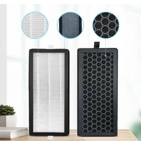 Ap-2202 Sejoy Air Purifier Replacement Filter Pre-filter 3-in-1 True Hepa Carbon