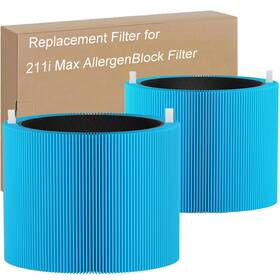 Selfgurher B0f9xfykw8 211i Max Allergenblock Replacement Filter Compatible Blue Pure