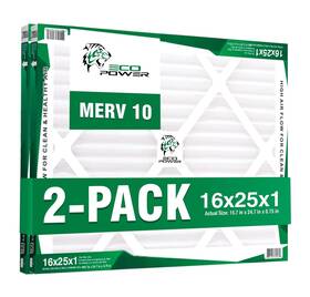 Sendbliss 742937109127 Air Filter Merv 10 2-pack - Pleated Conditioner Hvac Ac Furnace Fil