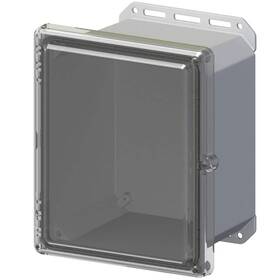 I352hs Serpac 11.8 In L X 10.2 W 7.5 H Cabinent Enclosure Polycarbonate Clear Hinged