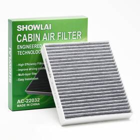 Ac-22032 Showlai Activated Carbon Cabin Air Filter 1.3 Inch X 8 9 01.standard