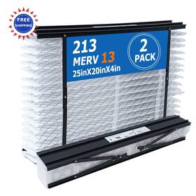 S-213 Shuebee 213 Replacement Filter Compatible 2 Pack Aprilaire Air Purifier Merv 13