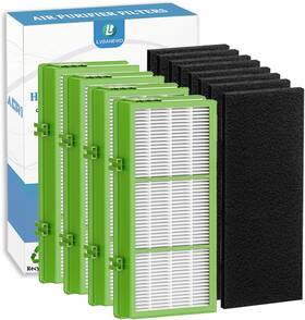 Aer1 Skros 727370963703 Filter Replacement For Holmes Air Purifiers 4 True Hepa Filters