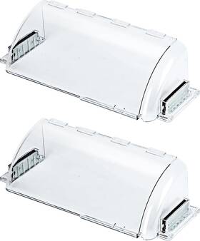 Sks004 Sksfly Air Vent Deflectors Adjustable Magnetic Heat And Cover 9 To 15 Inches-heavy