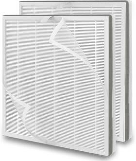 H7124 Skydiras 768523892594 2 Pack H13 True Hepa Replacement Filter With Washable Pre-filters Compati