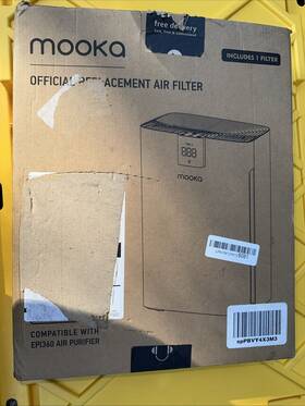 Epi360 Slirceods 2 Pack Air Filter Replacement Compatible With Mooka Purifier