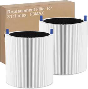 311i Smilyan 744110107340 Max Replacement Filter Compatible With Blueair Blue Pure Air Purif