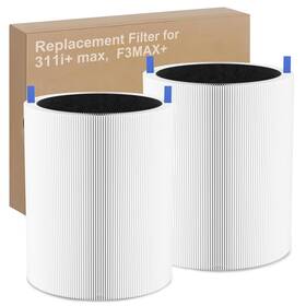 X004krxjl7 Smilyan X004krxjl7/09110622 2 Pack 311i Max Replacement Filter Compatible With Blueair Blue Pure