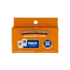 Smoke Fiends 810051268089 3 Pack Replacement Filters Discreet Hepa And Carbon Filtration Biodegradabl