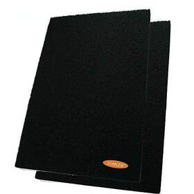 Sohler 753864203482 2 X Odor Control Activated Carbon Charcoal Cut-to-fit Replacement Filter Pad