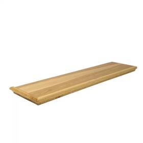 Stairtek 726084742864 Retread 0.625 Inch X 11.5 42 Prefinished Natural Hickory Left Return St