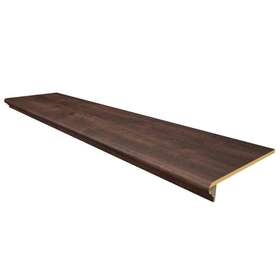 Boxlam114805638 Stairtek 812000033731 Stair Treads 0.375 Inch X 11.5 48 Fiberboard Java Scraped Oak