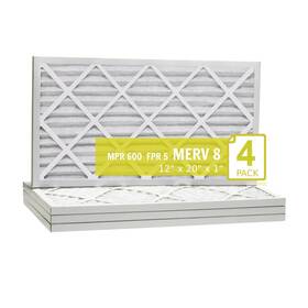 Sterling Seal & Supply Inc. 756995000029 12 Inch X20 X1 Xtreme Plus Air Guard 8 Filter 4 Pack