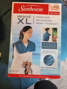 000887-583-000u Sunbeam Renue Xl Heat Wrap For Neck Back And Shoulders