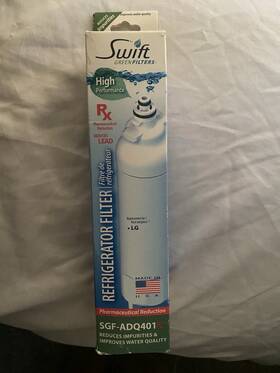 Adq73613401 Swift Green Filters Sgf-adq401 Replacement Water Filter For Lg