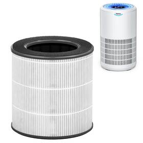 Pur0006p Tailulu Air Purifier Replacement Filter For D09 Cleaner 3-in-1 True H13 Hepa Fil