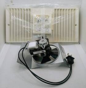 22218 Tekquest Rush Hampton Ductless Exhaust Fan Motor 2300 Grill Filter For Ca90 Beige
