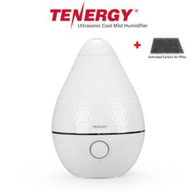 58036 Tenergy 2.5l Ultrasonic Cool Mist Humidifier With Activated Carbon Air Filter